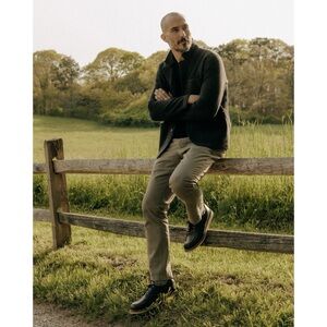 Taylor Stitch The Democratic Foundation Pants Trousers Career Olive Sz 36 x 32